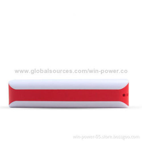 Power Bank with 1,800-2,600mAh Capacity, 5V/500mAh OutputNew